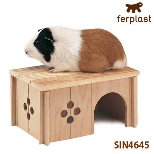 ファープラスト 小動物用 木製ハウス ＳＩＮ ４６４５ ｆｅｒｐｌａｓｔ モルモット