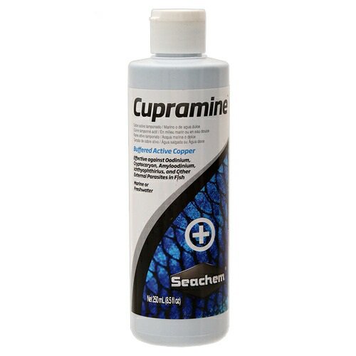 Ｓｅａｃｈｅｍ シーケム キュプラミン Ｃｕｐｒａｍｉｎｅ ２５０ｍｌ 淡水・海水両用 銅 添加剤
