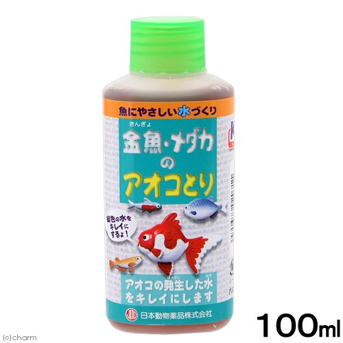 日本動物薬品 ニチドウ 金魚・メダカのアオコとり １００ｍｌ