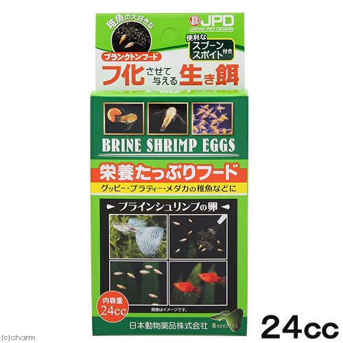 日本動物薬品 ニチドウ ブラインシュリンプエッグス ２４ｃｃ ソルトレイク産 卵