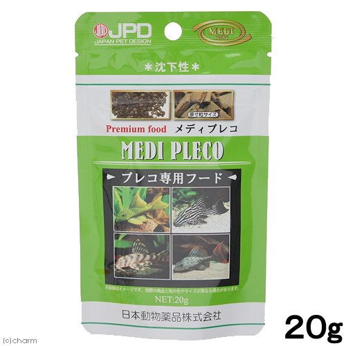 日本動物薬品 ニチドウ プレミアムフード メディプレコ ２０ｇ 熱帯魚 餌 エサ