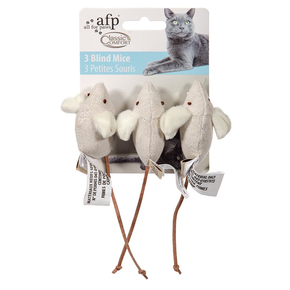 サンメイト スリー ブラインド マイス 猫用おもちゃ ネズミ